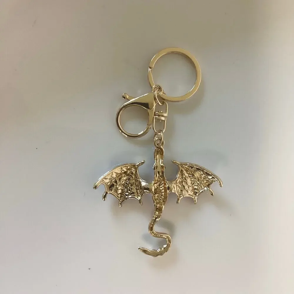 Fantasy Western Dragon Keychain